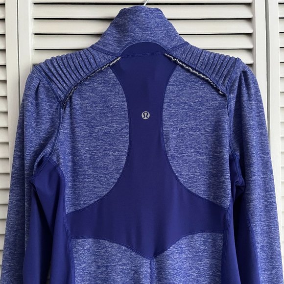 Lululemon Star Runner Pullover Pigment Blue size 6 rare - Picture 10 of 15
